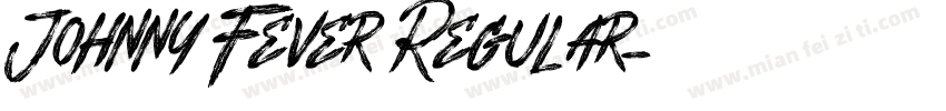 Johnny Fever Regular字体转换